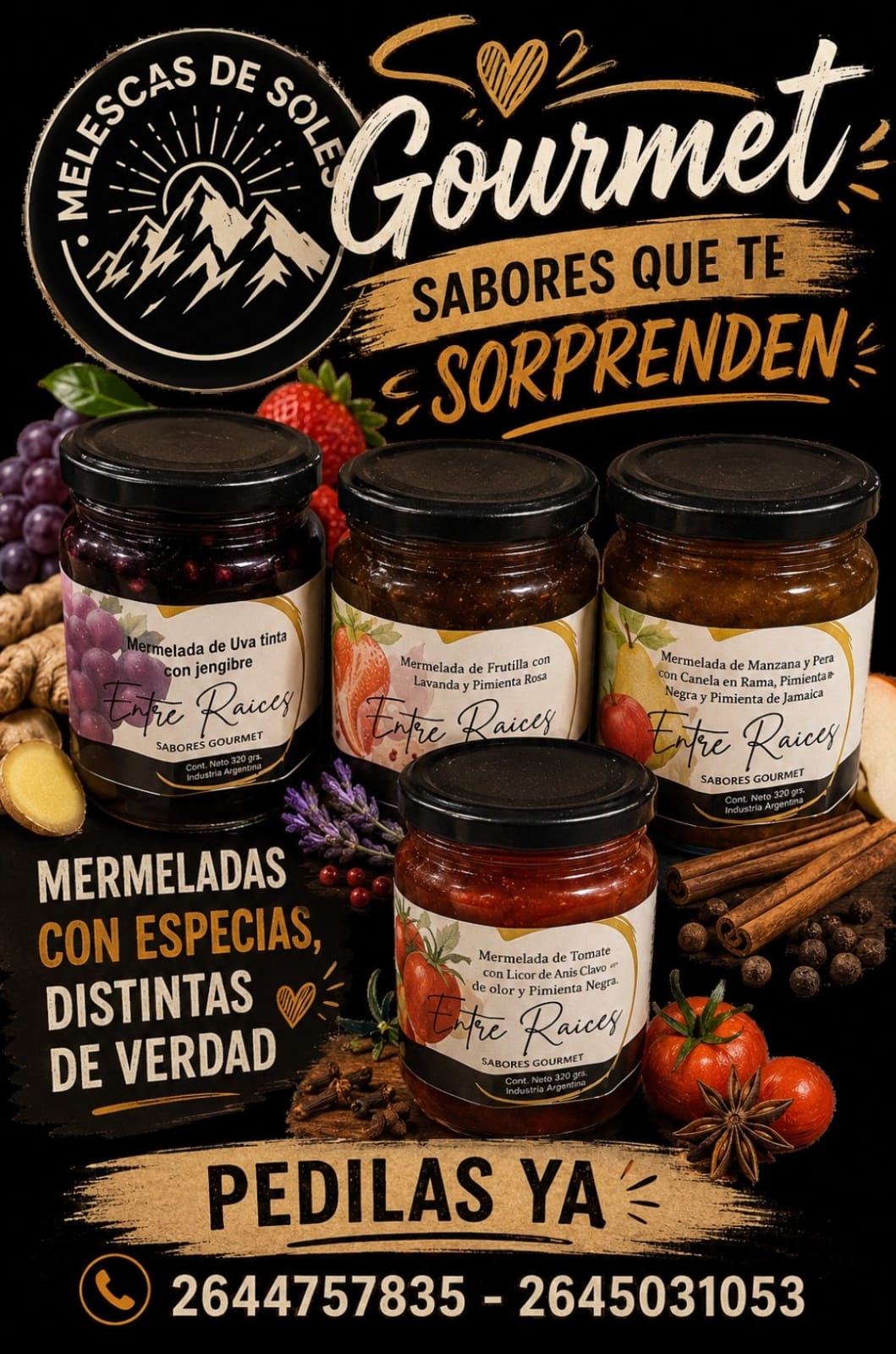 Mermeladas artesanales